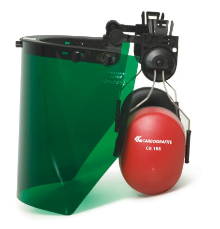 Protetor Facial Vde. c/ Abafador CG108 p/Acoplar Capacete Evolution 25.721 e