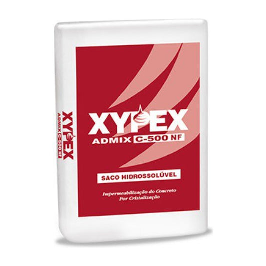 Aditivo cristalizante Xypex Admix C-500 NF para impermeabilização do concreto 20 kg