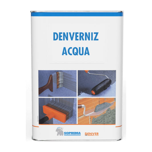 Verniz acrílico base água Denverniz Acqua semibrilho para madeira 18 L