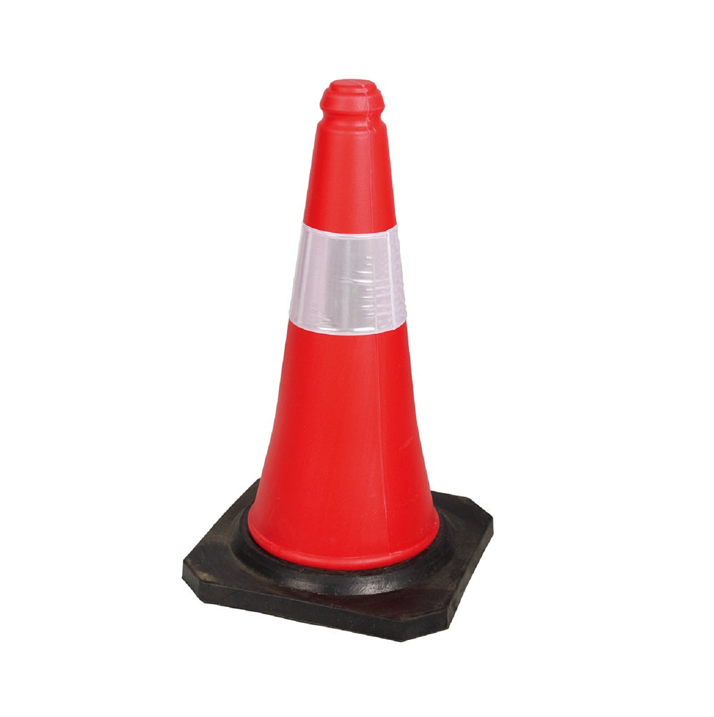 Cone de Sinalização CG 50018 (laranja refletivo) - Altura: 500mm - Carbografite