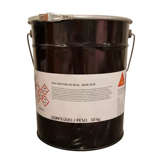 Resina de injeção Sika Injection-101 BR para vedação de fissuras em concreto