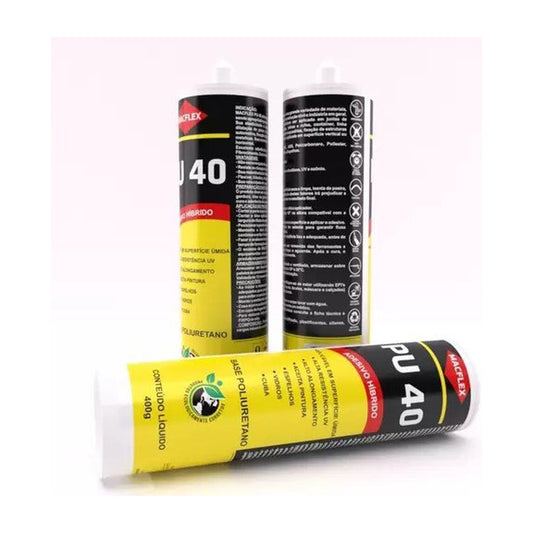 Selante de poliuretano Hard 244 Multiuso branco em cartucho 400 g