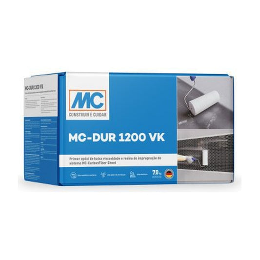 Resina epóxi de baixa viscosidade MC-DUR 1200 VK primer para pisos 7 kg