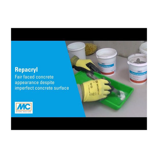 Acabamento para concreto aparente MC-Repacryl para uniformizar tonalidade 25 kg