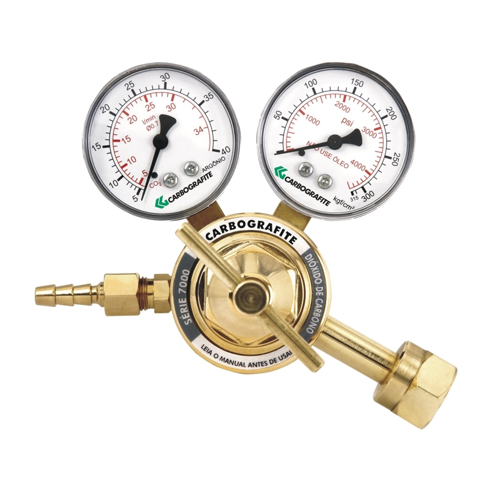 Regulador de Pressão Série 700 Cilindro CO2