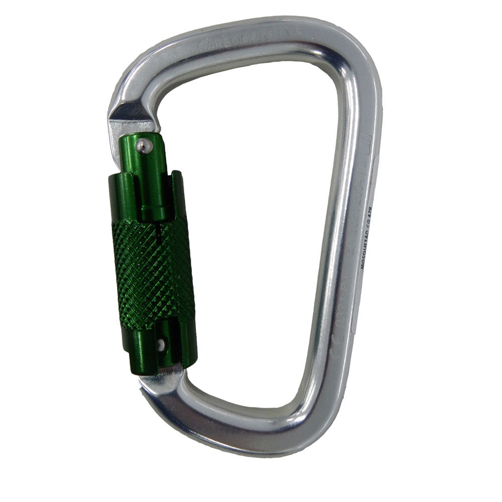 Mosquetão Alumínio Trava Tripla CG 678 (abertura 22mm)