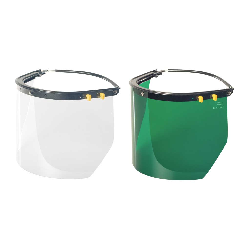 Suporte para Acoplar ao Capacete com Visor Verde