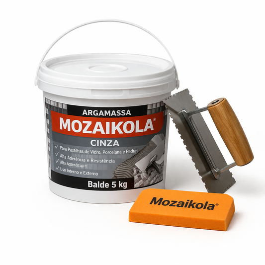ARGAMASSA MOZAIKOLA CINZA               BALDE 5 kg