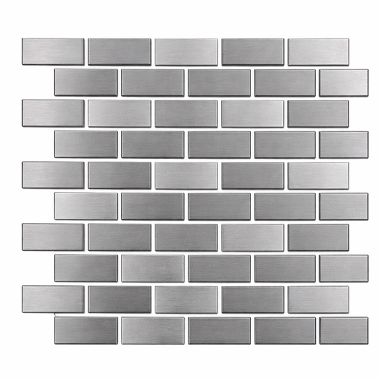 MOSAICO BRICKTÂNICA ESCOVADA - JUNTA PADRÃO