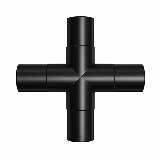 CRUZETA PEAD 200 MM -  PN 10