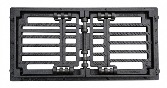 GRELHA BI - ARTICULADA REFORÇADA PESADO - 1000 X 500 MM-CL400-115 KG