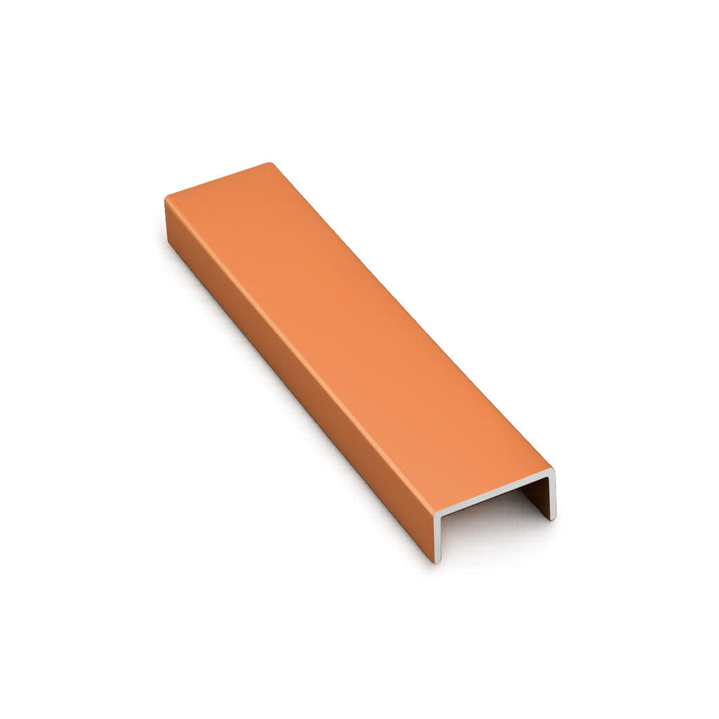 FILETE AL. Nº 2 ROSE MATTE 9,5 x 9,5 x 20 x 300 cm