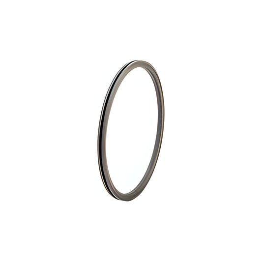 Anel de vedação em PTFE com carbono para válvula borboleta bi-excêntrica