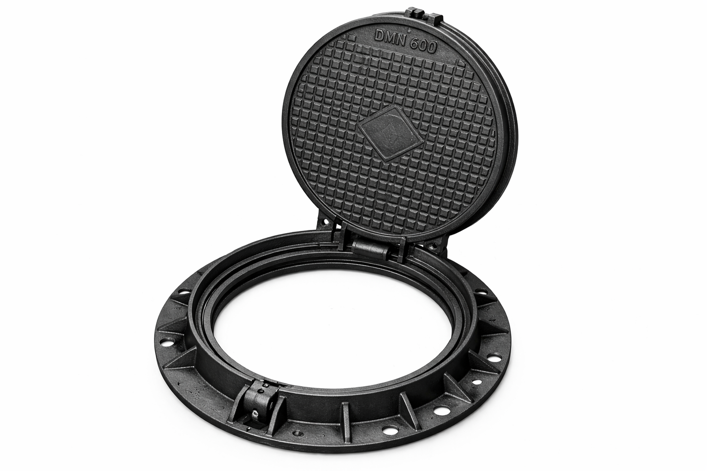 TAMPÃO DE FERRO FUNDIDO R-3 ARTICULADO - 730 MM