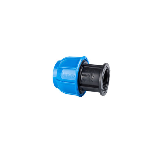Adaptador Femea 20mm x 3/4pol PN16 PEAD Compressão