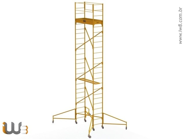 Andaime Industrial NR18 Pintado 8m