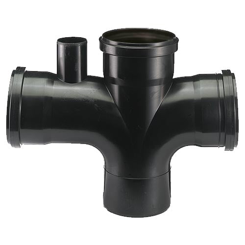 Ramal Duplo 180° C/ Ventilação 110 x 110 mm PP Duratop X
