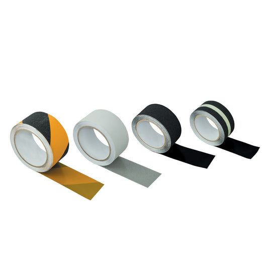 Fita Antiderrapante CG 01BY Preta/Amarela (50mm x 5m) - Carbografite