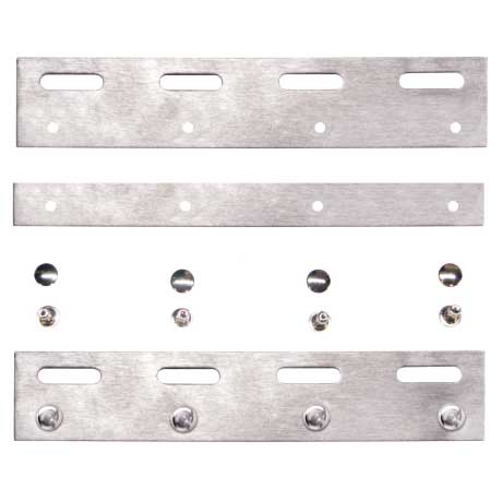 Kit Pendural em Aço Inox com 20cm para Cortina de Solda