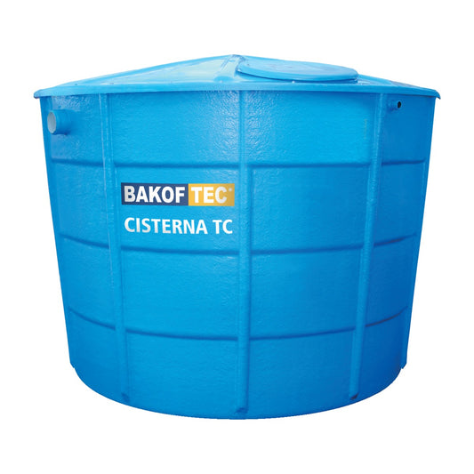 Cisterna Vertical Tronco-Cônica em Fibra 3.000 L Alta Bakof