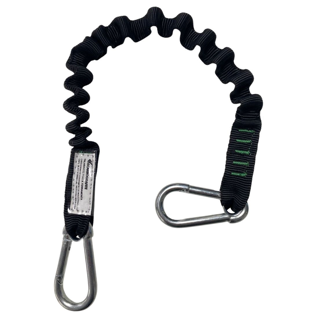 Retentor de Ferramentas CG 02M - com 2 mosquetões trava simples com olhal, abertura de 10mm