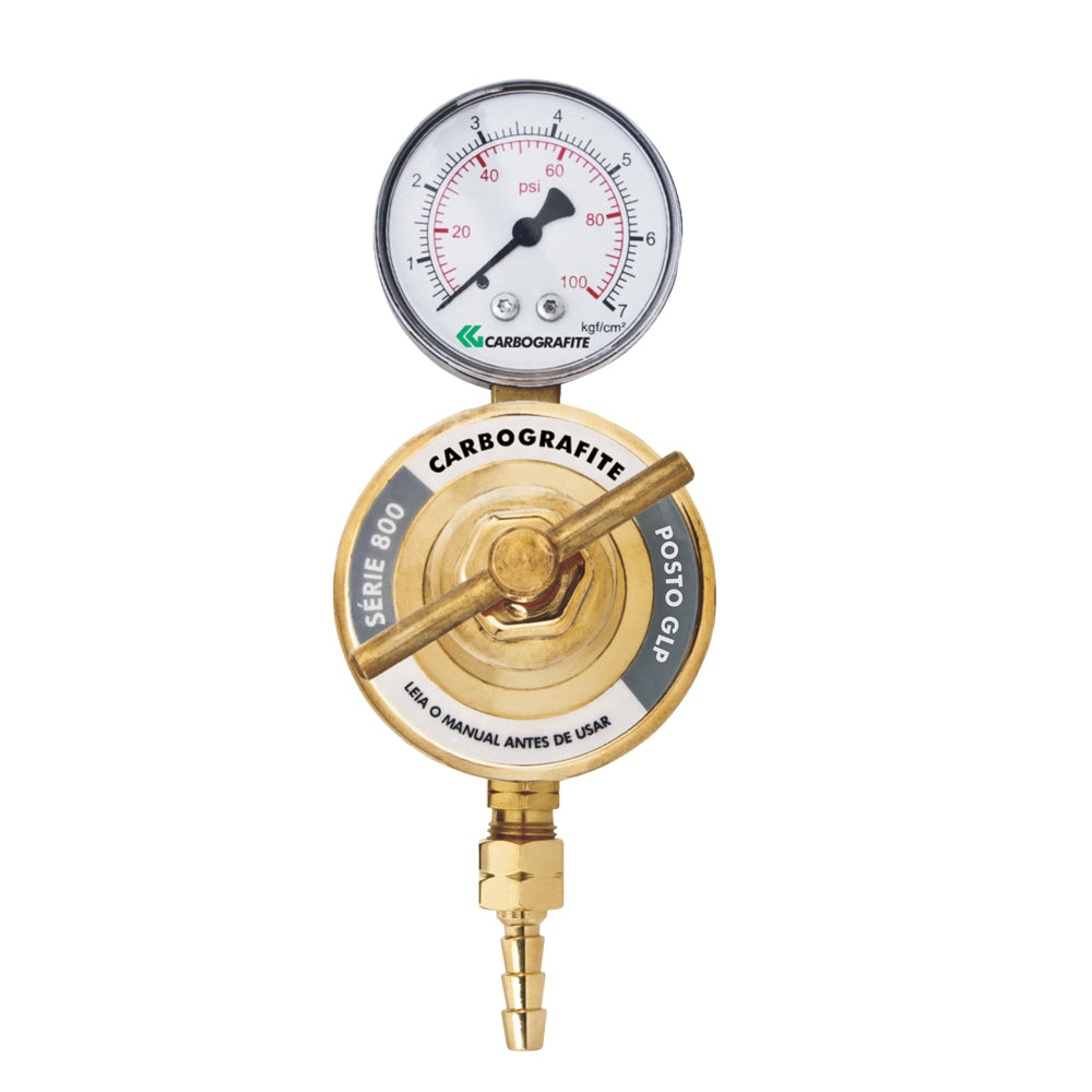 Regulador de Pressão Série 800 Posto GLP/GN