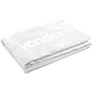 Toalha de Microfibra, 40 cm x 60 cm, 400 g/m² (gsm), branca, VONDER PLUS
