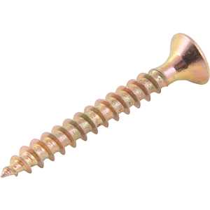 Parafuso madeira chipboard, cabeça chata, fenda cruzada/phillips, 3,0 mm x 25,0 mm, VONDER