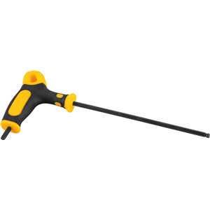 Chave hexagonal (allen) abaulada longa, 3 mm, cabo T, VONDER