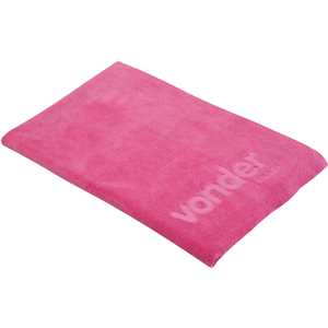Toalha de microfibra, 40 cm x 60 cm, 400 g/m² (gsm), rosa, VONDER PLUS