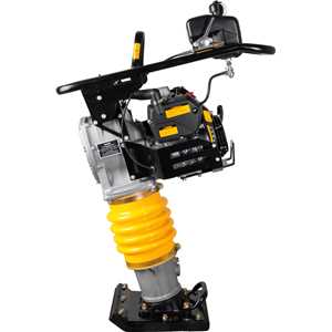 Compactador de percussão a gasolina, com motor de 3,6 hp, 4 tempos, VONDER