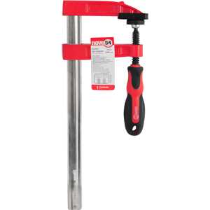 Grampo tipo sargento 250 mm x 80 mm, com ranhuras, NOVE54