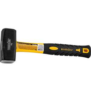 Marreta quadrada, 1,0 kg, com cabo de fibra, VONDER