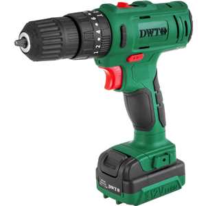 Parafusadeira/furadeira de impacto a bateria, 12 V, fonte bivolt automática, PFD 120I DWT