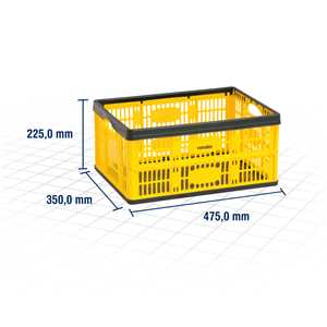 Caixa plástica desmontável CDV 0475, VONDER