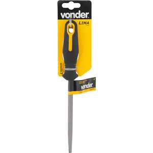 Lima triangular slim taper 6", com cabo, VONDER