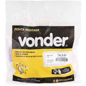 Ponta montada A-04 haste 1/4" VONDER