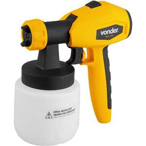 Pistola elétrica para pintura, com roda, 127 V~, PEV 750 VONDER