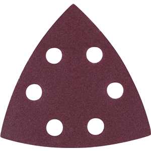 Lixa triangular com costado em pluma, grão 180, para lixadeira multifunção, VONDER
