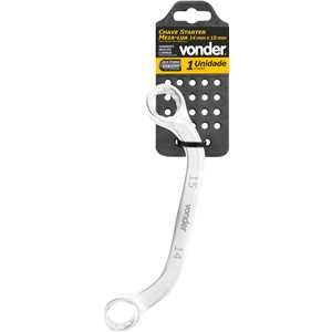 Chave starter/estrela meia-lua, 14 mm x 15 mm, VONDER