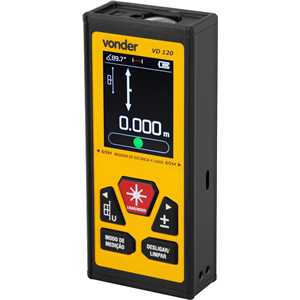 Medidor de distância a laser bilateral 120 m, VD 120 VONDER