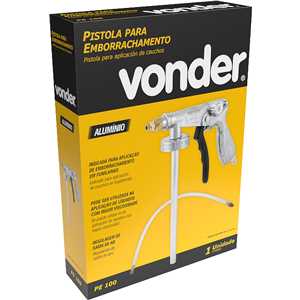 Pistola para emborrachamento, PE 100, VONDER