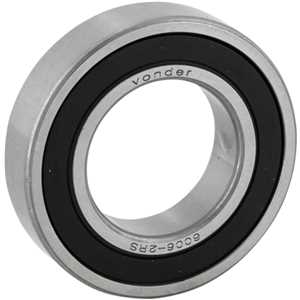 Rolamento rígido de esfera, 6006-2RS, VONDER