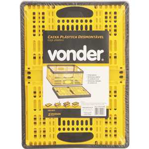Caixa plástica desmontável CDV 0475, VONDER