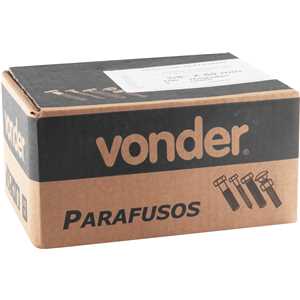 Parafuso sextavado rosca soberba 3/8" x 80 mm, VONDER