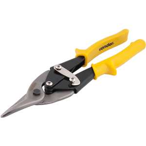 Tesoura 10", para chapas, modelo aviação, corte reto, VD 10R, VONDER