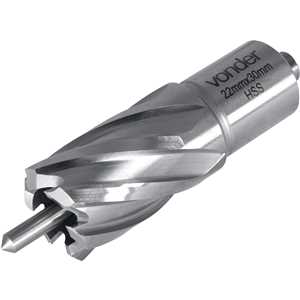 Broca anular, encaixe Weldon, 22 mm x 30 mm VONDER