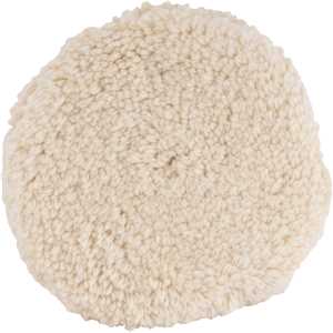 Boina de lã, dupla face, 8", branca VONDER