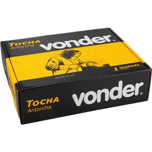 Tocha MIG/MAG, 3,5 metros, TMV 400, VONDER