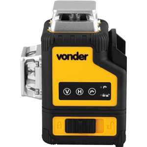 Nível a laser, 30 metros, verde, bateria intercambiável de 18 V, sem bateria e sem carregador, INLV 1854 VONDER